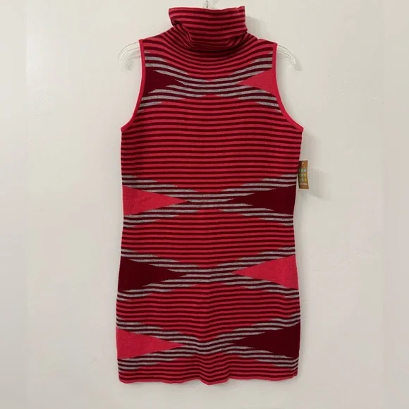 Title Nine Sleeveless Turtleneck Sweater Dress Golf dress Size Large - Picture 1 of 9